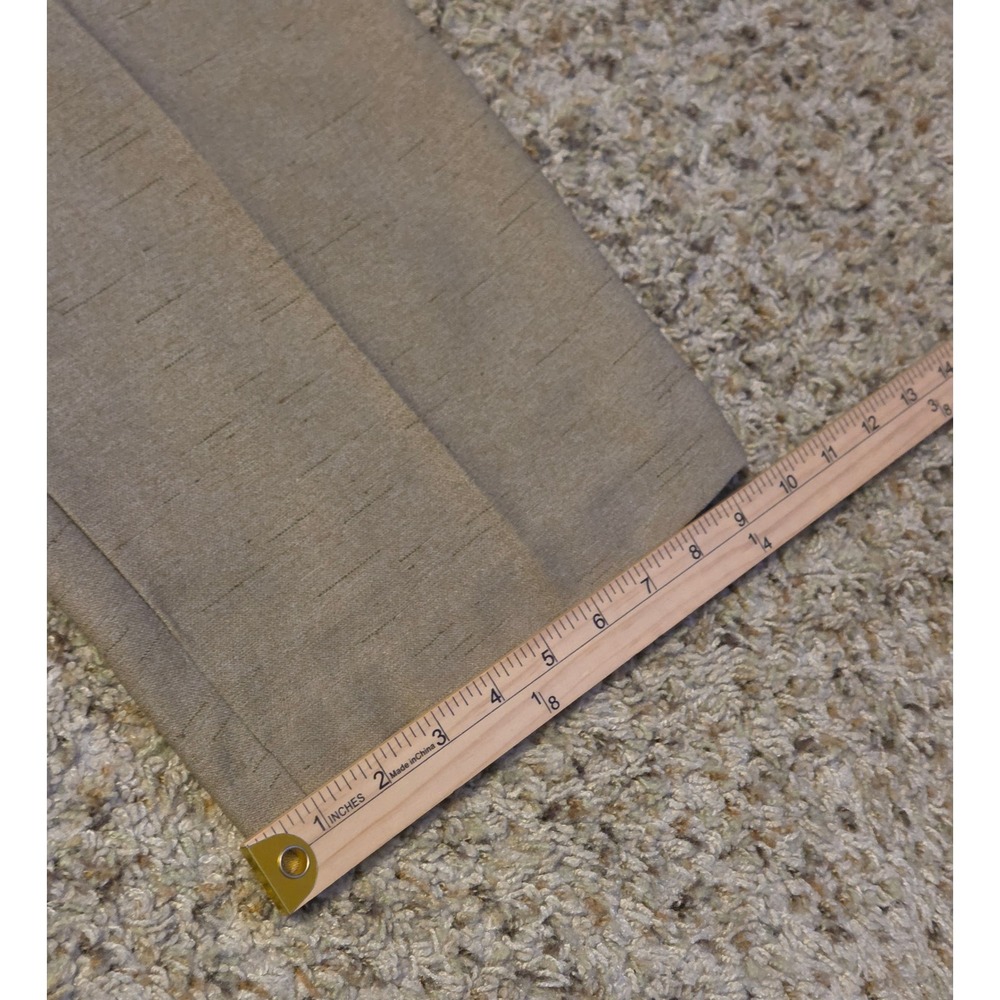 NWT Alfred Dunner Classic Fit Trouser Pants Women's Size‎ 14 Tan - Picture 6 of 8